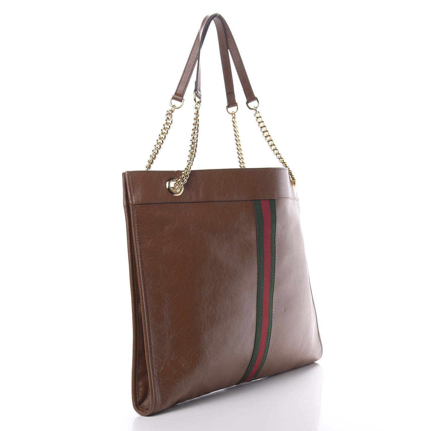 Gucci Calfskin Large Rajah Chain Tote Cuir 4 of 11