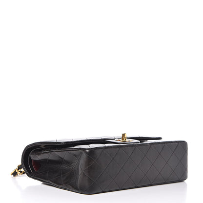 Chanel Lambskin Quilted Medium Double Flap Black 4 of 15