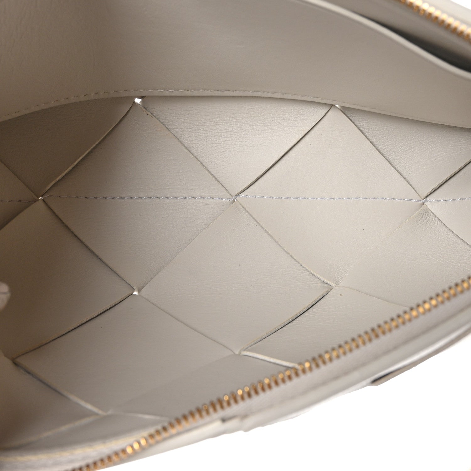 Bottega Veneta Nappa Maxi Intreccio Exploded Shoulder Bag Chalk 5 of 9