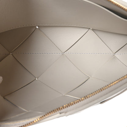 Bottega Veneta Nappa Maxi Intreccio Exploded Shoulder Bag Chalk 5 of 9