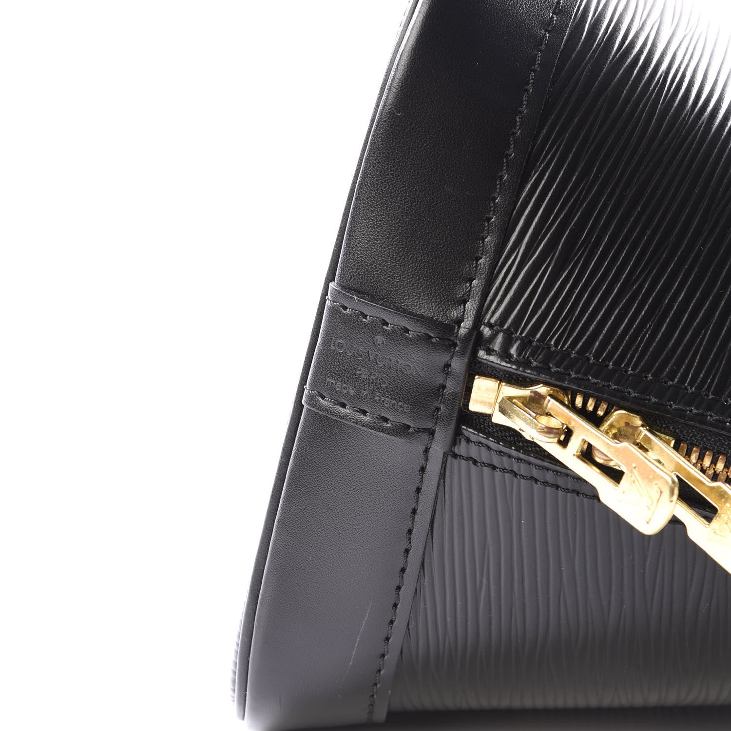 Louis Vuitton Epi Alma PM Black 9 of 12