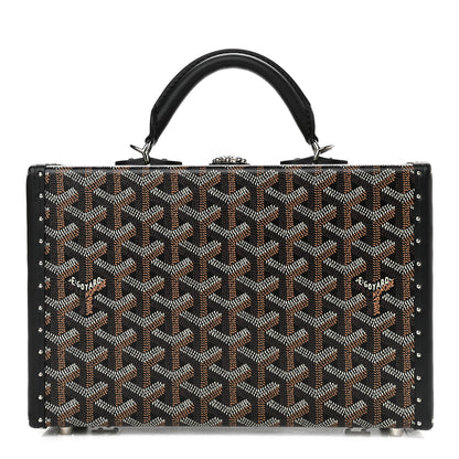 Goyard Goyardine Grand Hotel Trunk Bag Black 1 of 11