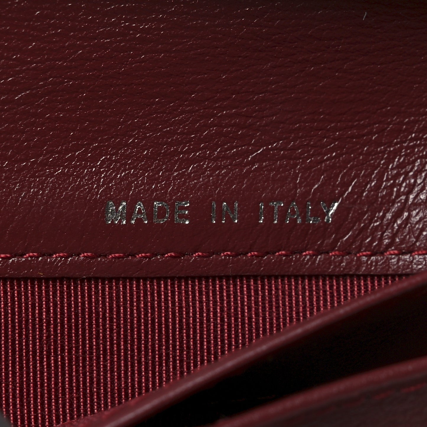 Caviar Quilted CC French Wallet Red