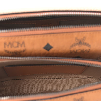 MCM Visetos Soft Berlin Multifunction Crossbody Cognac 6 of 9