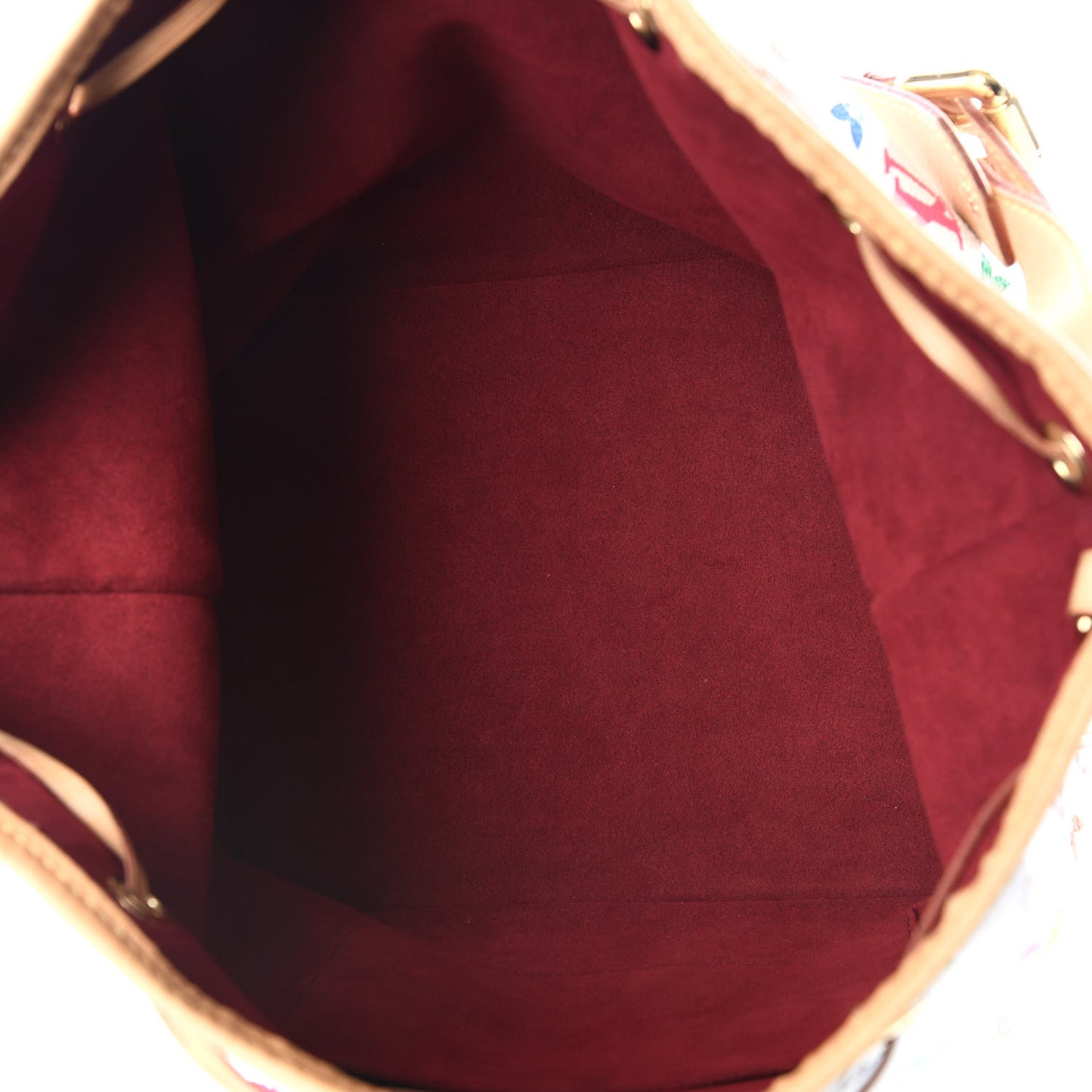 Monogram Multicolor Petit Noe White