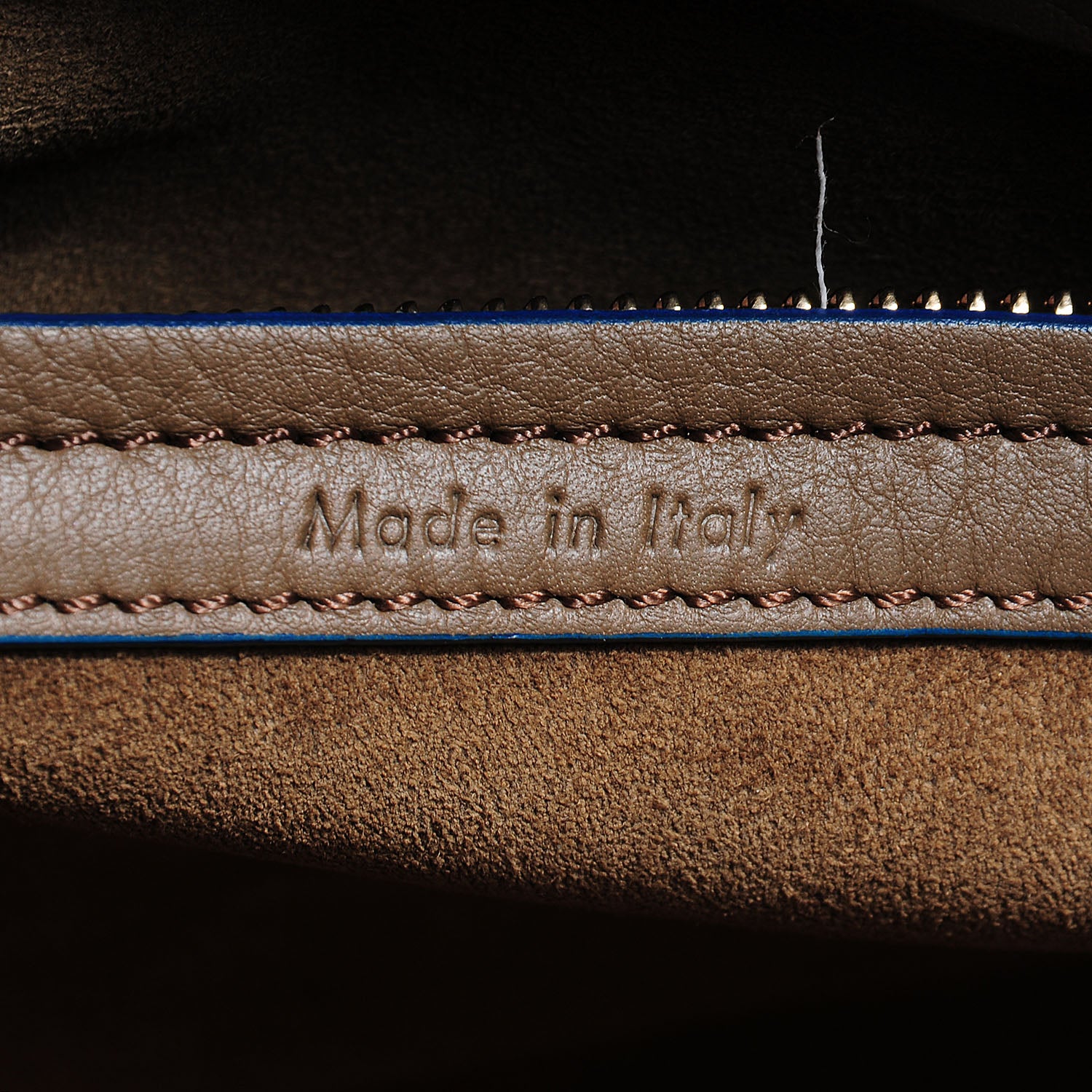 Celine Supple Calfskin Medium Phantom Luggage Grey Blue 6 of 8