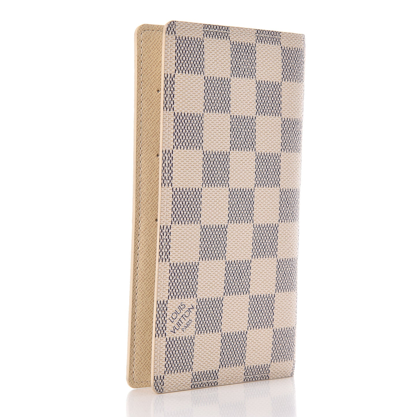 Damier Azur Checkbook Cover Wallet
