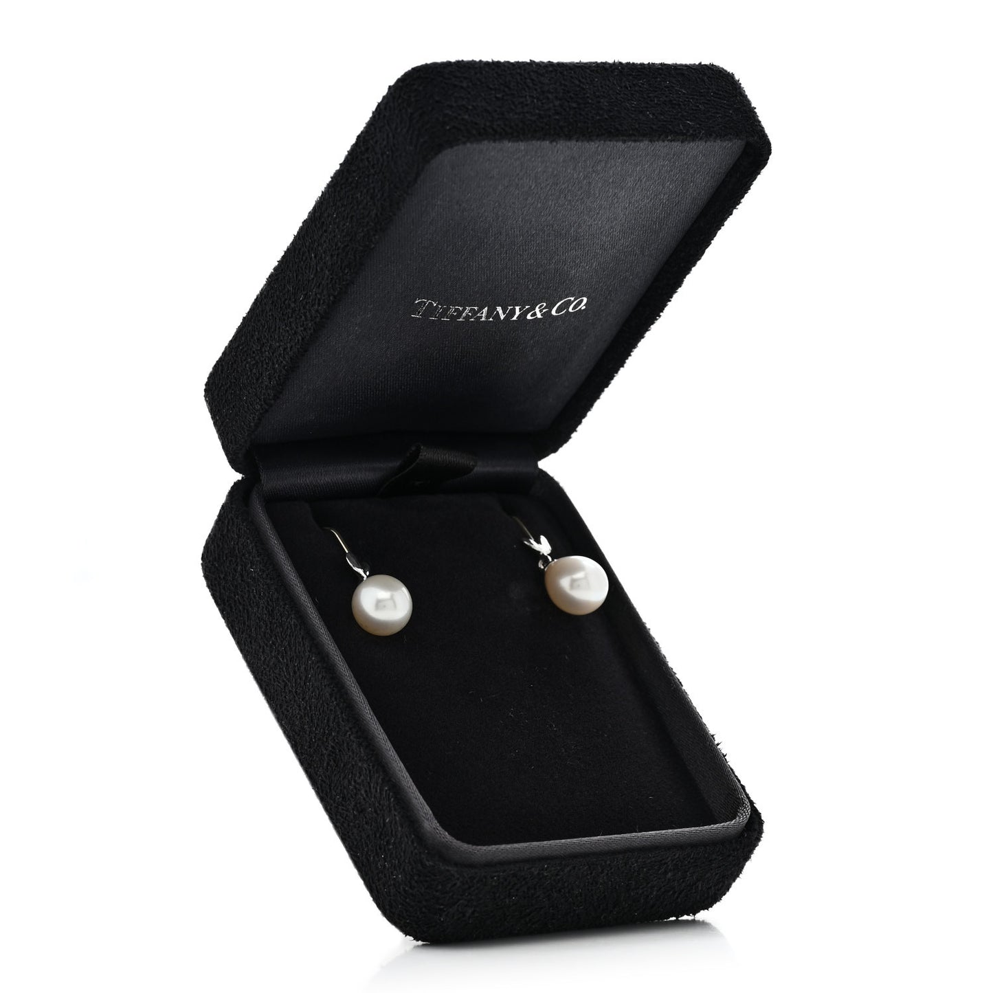 Sterling Silver Freshwater Cultured Pearl Paloma Picasso Olive Leaf Drop Earrings