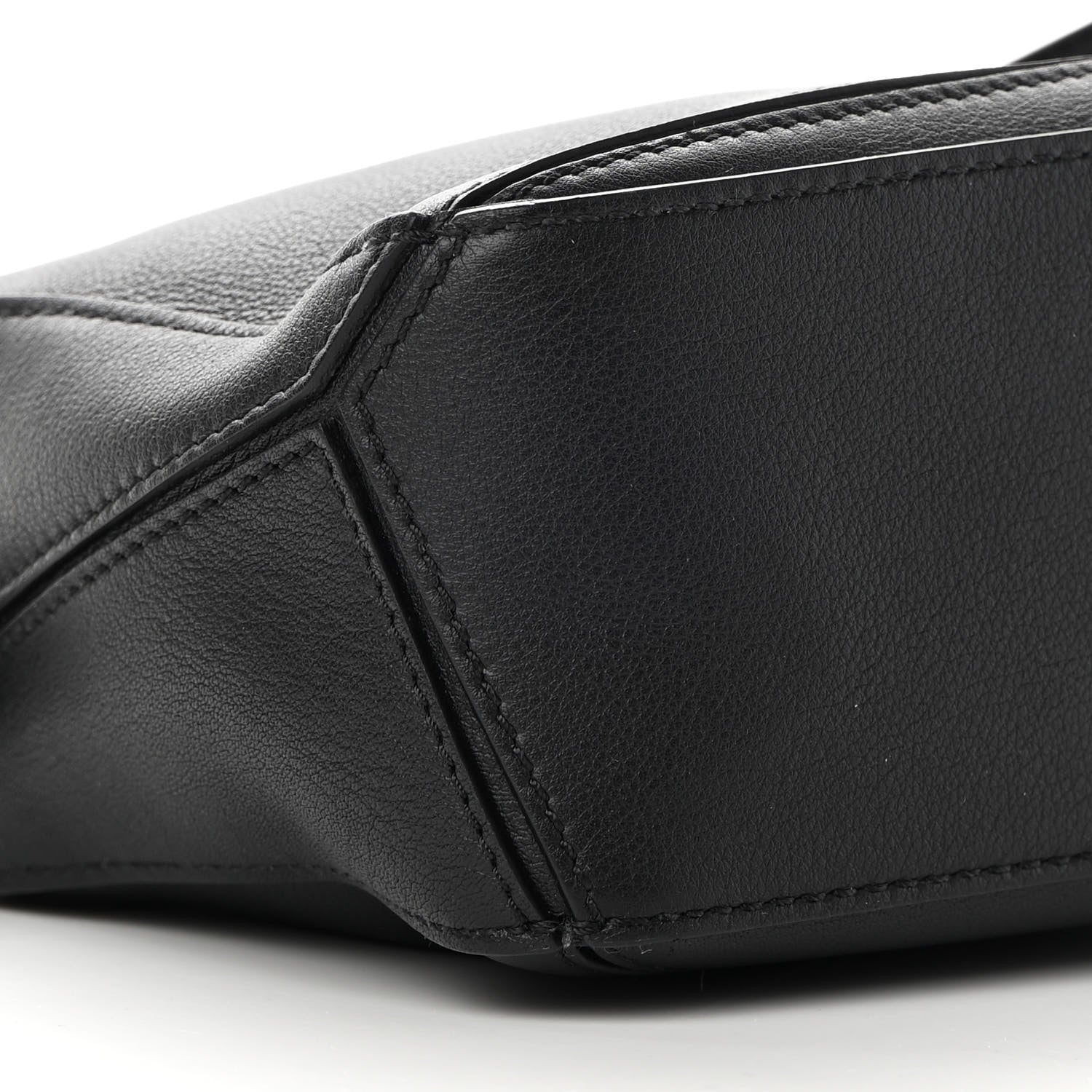 Loewe Calfskin Mini Puzzle Bag Black 8 of 9