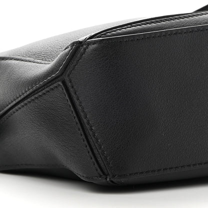 Loewe Calfskin Mini Puzzle Bag Black 8 of 9
