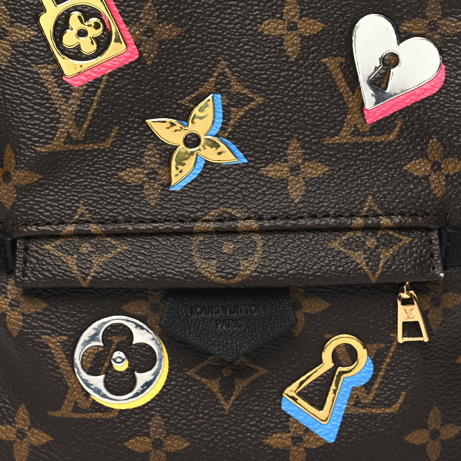 Louis Vuitton Monogram Love Lock Palm Springs Backpack Mini 7 of 9