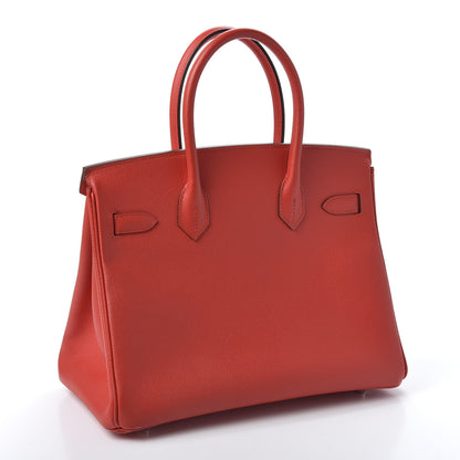 Hermes Epsom Birkin 30 Rouge Tomate 2 of 15