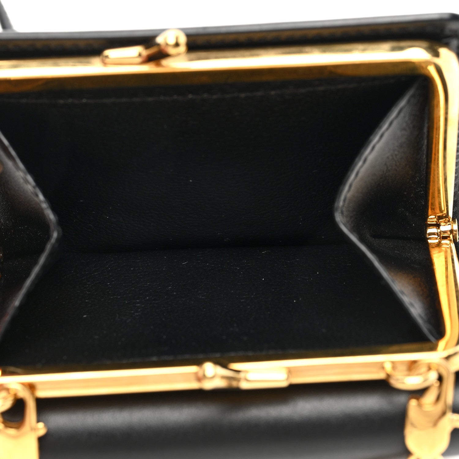 Saint Laurent Smooth Calfskin Monogram Rider Belt Bag Black 5 of 9