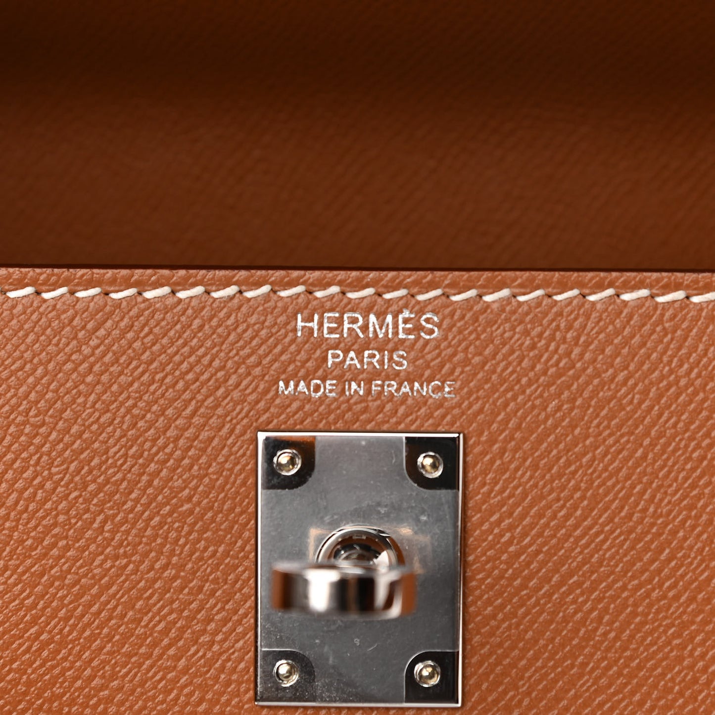 Madame Calfskin Kelly Sellier 25 Gold