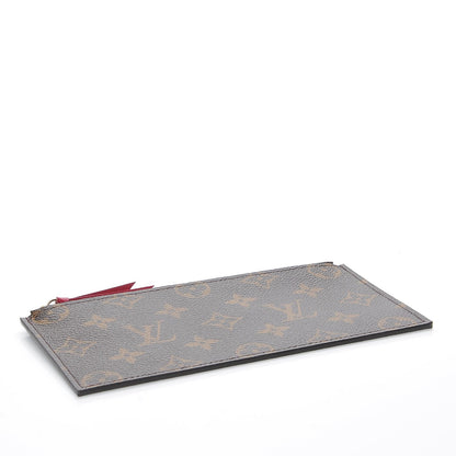 Louis Vuitton Monogram Felicie Chain Wallet Zippered Insert 4 of 6