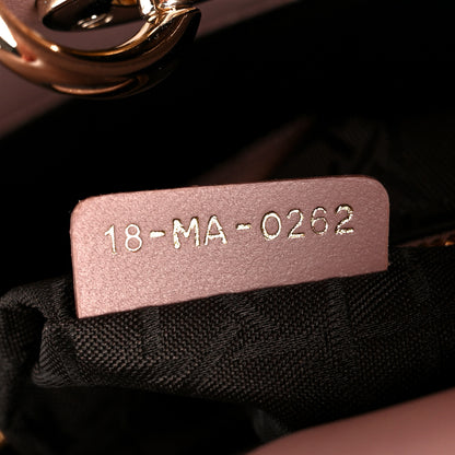 Christian Dior Lambskin Cannage Small My ABC Dior Lady Dior Blush 7 of 10