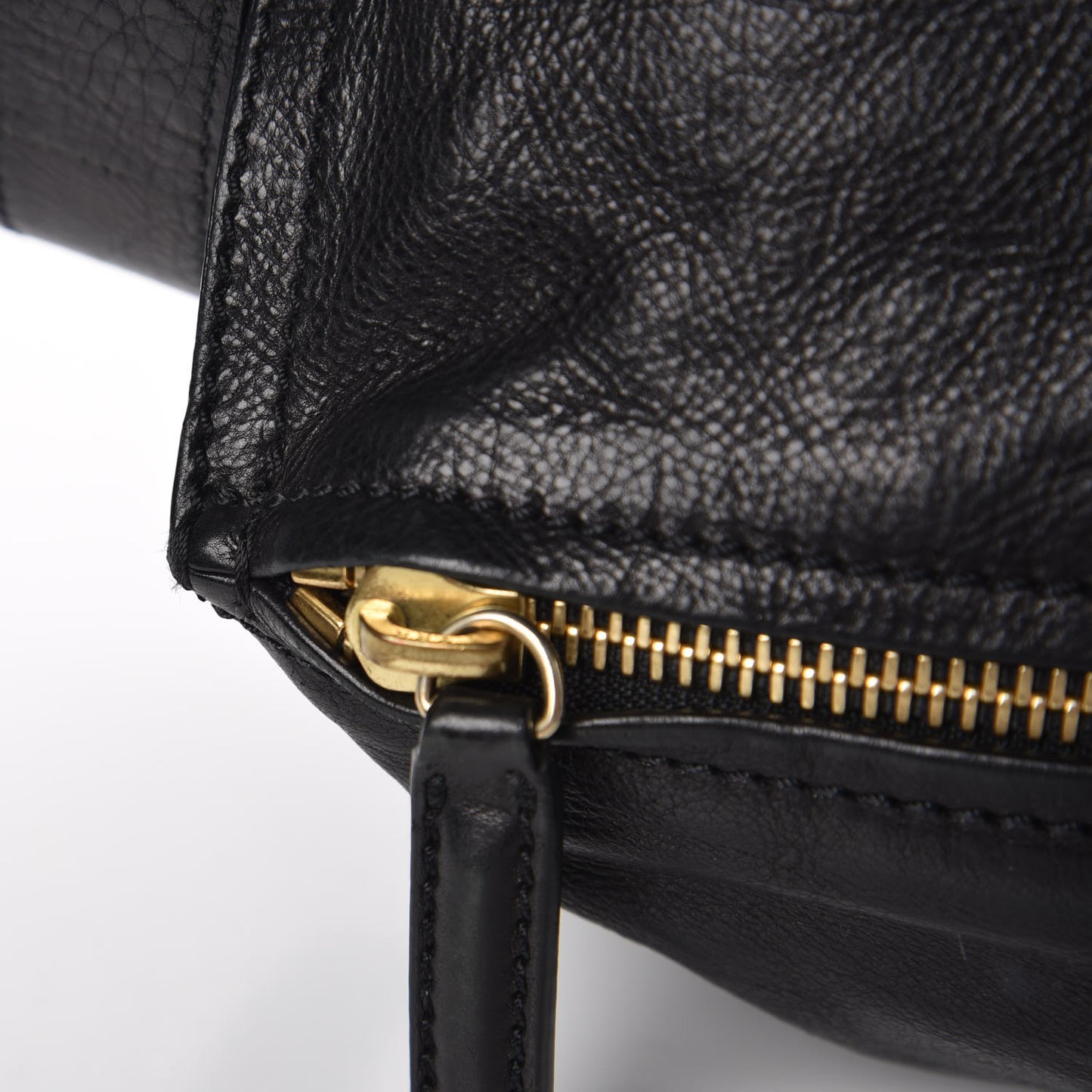 Sugar Goatskin Large Pandora Black