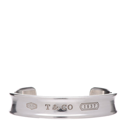 Tiffany Sterling Silver 1837 Cuff Bracelet 6 of 10