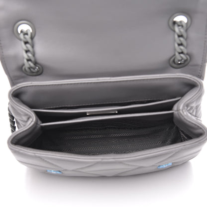 Prada Nappa Triangle Stitched Small Spectrum Bag Marmo 5 of 10