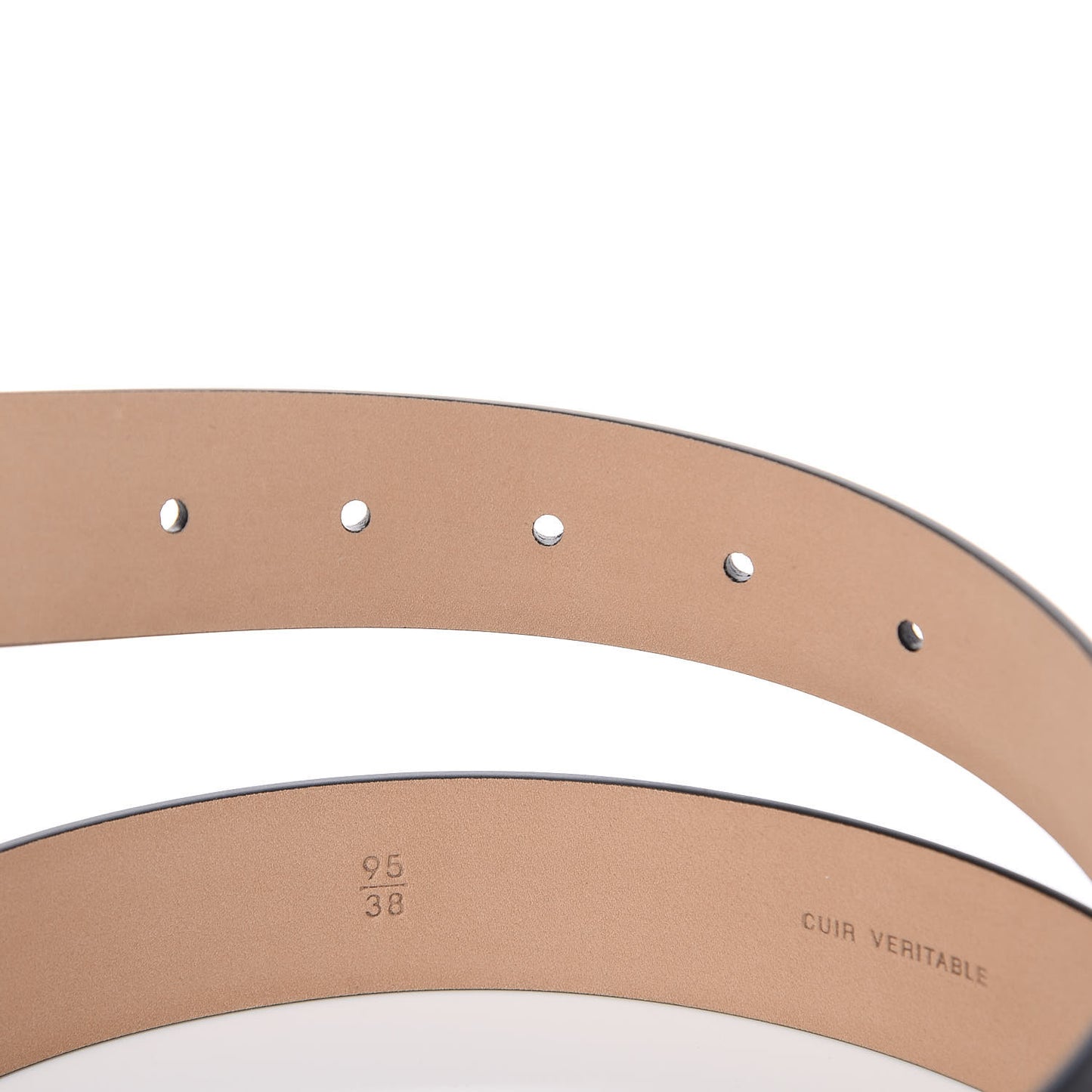 Calfskin Belt 95 38 Black