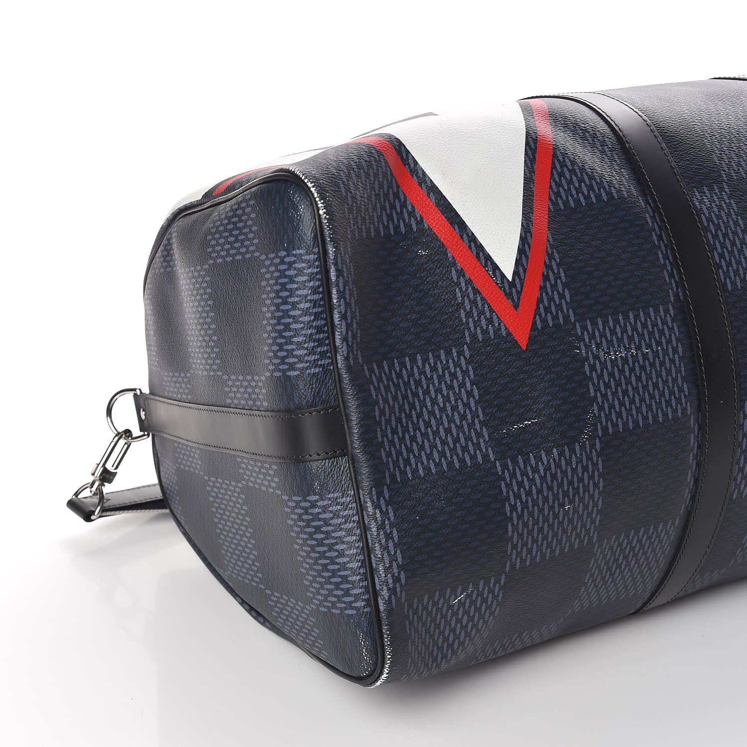 Louis Vuitton Damier Cobalt America's Cup Regatta Keepall Bandouliere 55 12 of 18