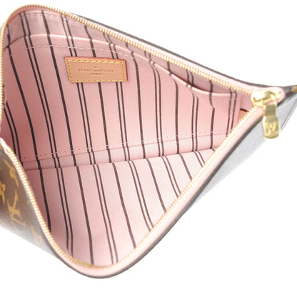 Louis Vuitton Monogram Neverfull MM GM Pochette Rose Ballerine 5 of 8
