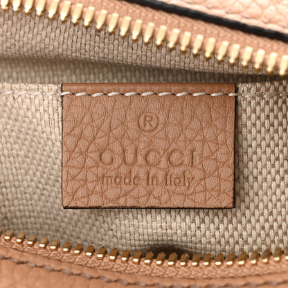 Gucci Pebbled Calfskin Small Soho Disco Bag Camelia 6 of 10