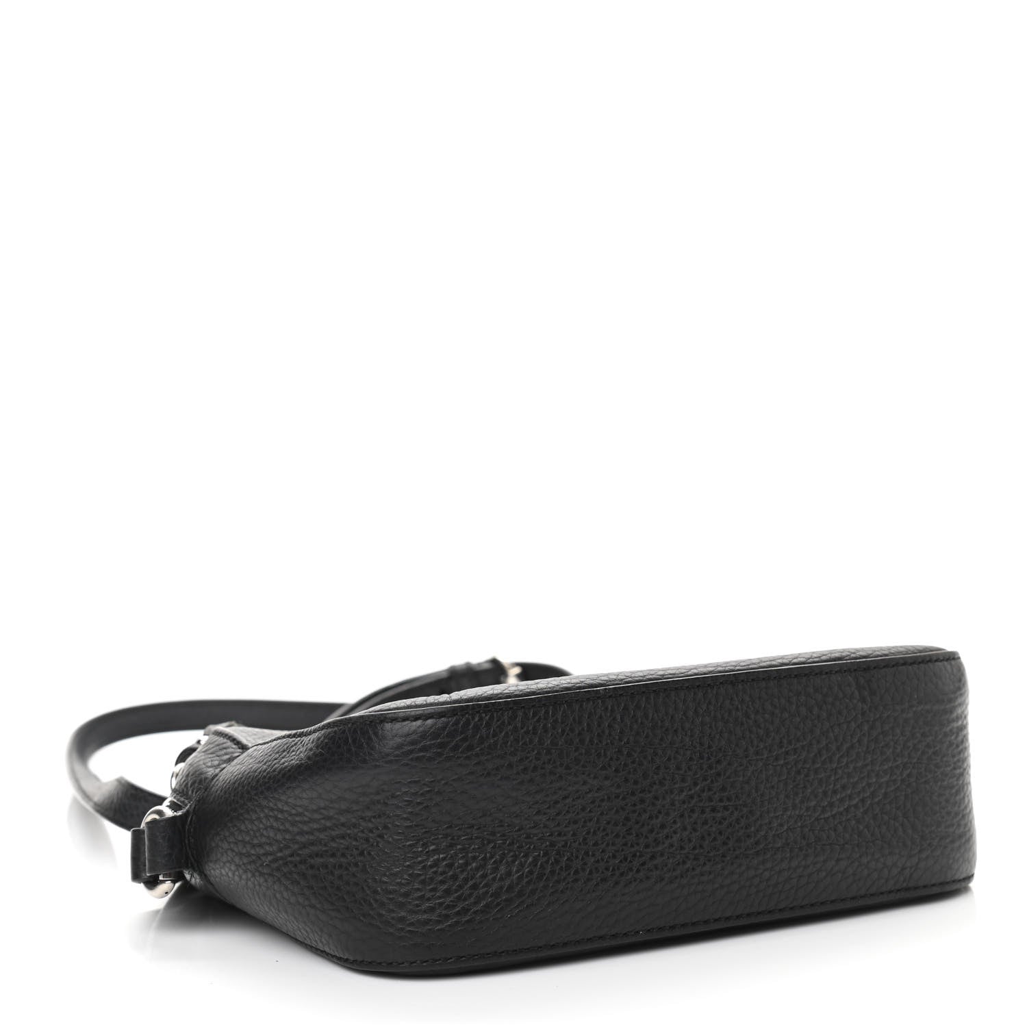 Gucci Pebbled Calfskin Studded Small Soho Disco Bag Black 4 of 14