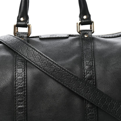 Gucci Calfskin Microguccissima Trim Medium Boston Black 12 of 12