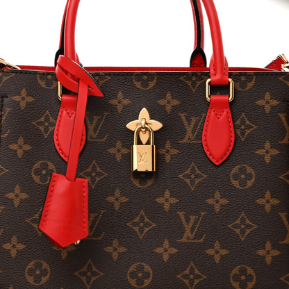 Louis Vuitton Monogram Flower Tote Coquelicot 10 of 12