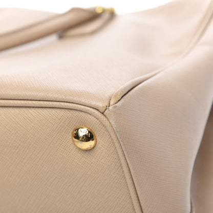 Prada Saffiano Lux Large Tote Sabbia 13 of 15
