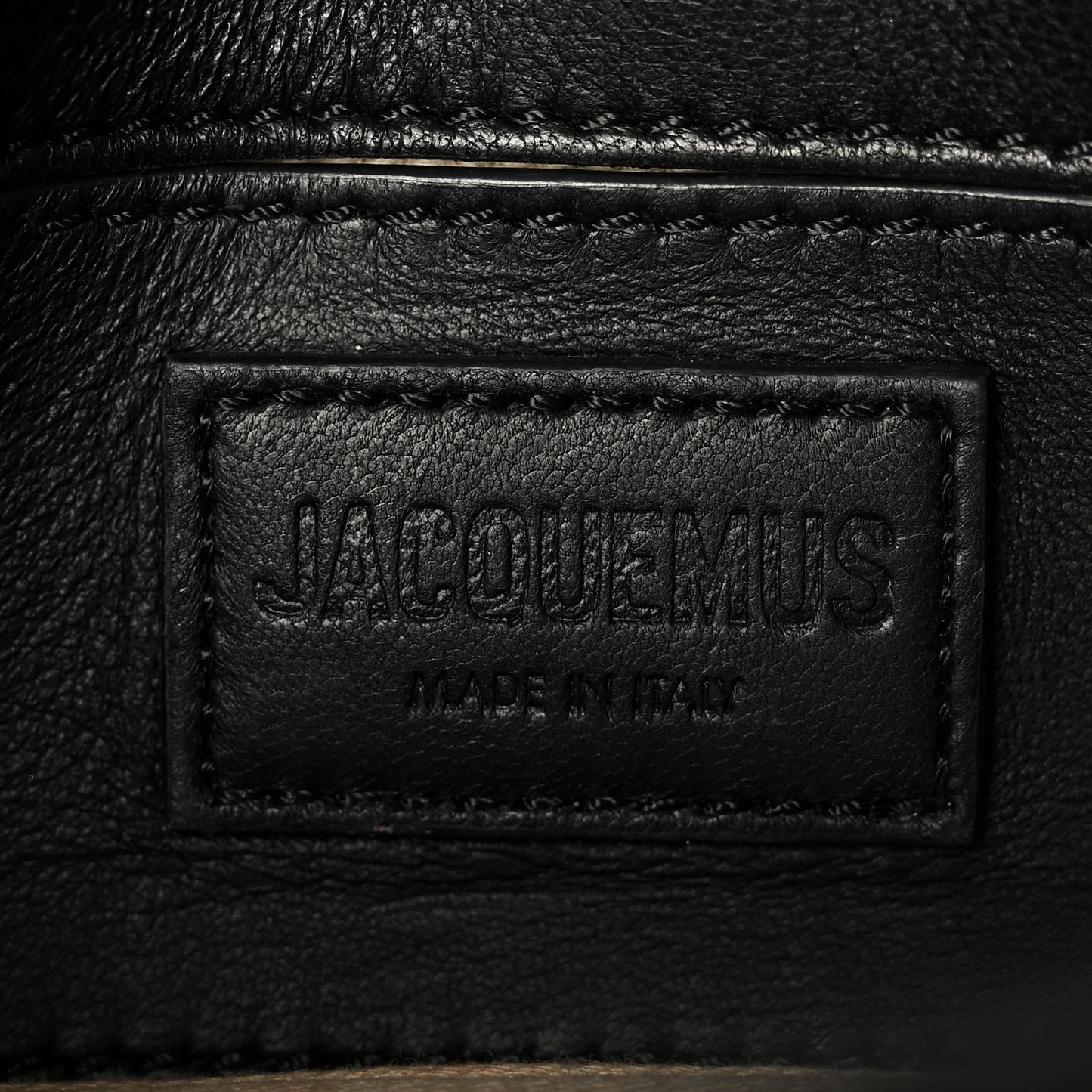 Padded Lambskin Le Petit Bambimou Black