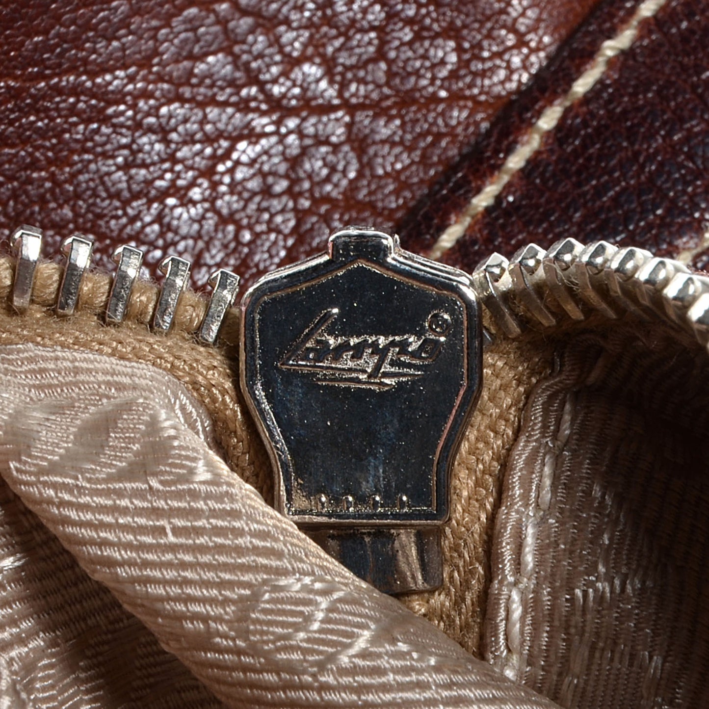 Canapa Leather Foldover Satchel Bruciato