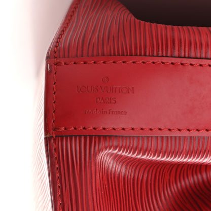 Louis Vuitton Epi Sac D'Epaule GM Castillan Red 6 of 11