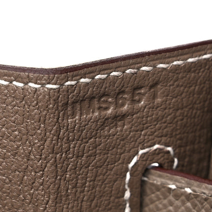 Hermes Epsom Birkin Sellier 25 Etoupe 7 of 12