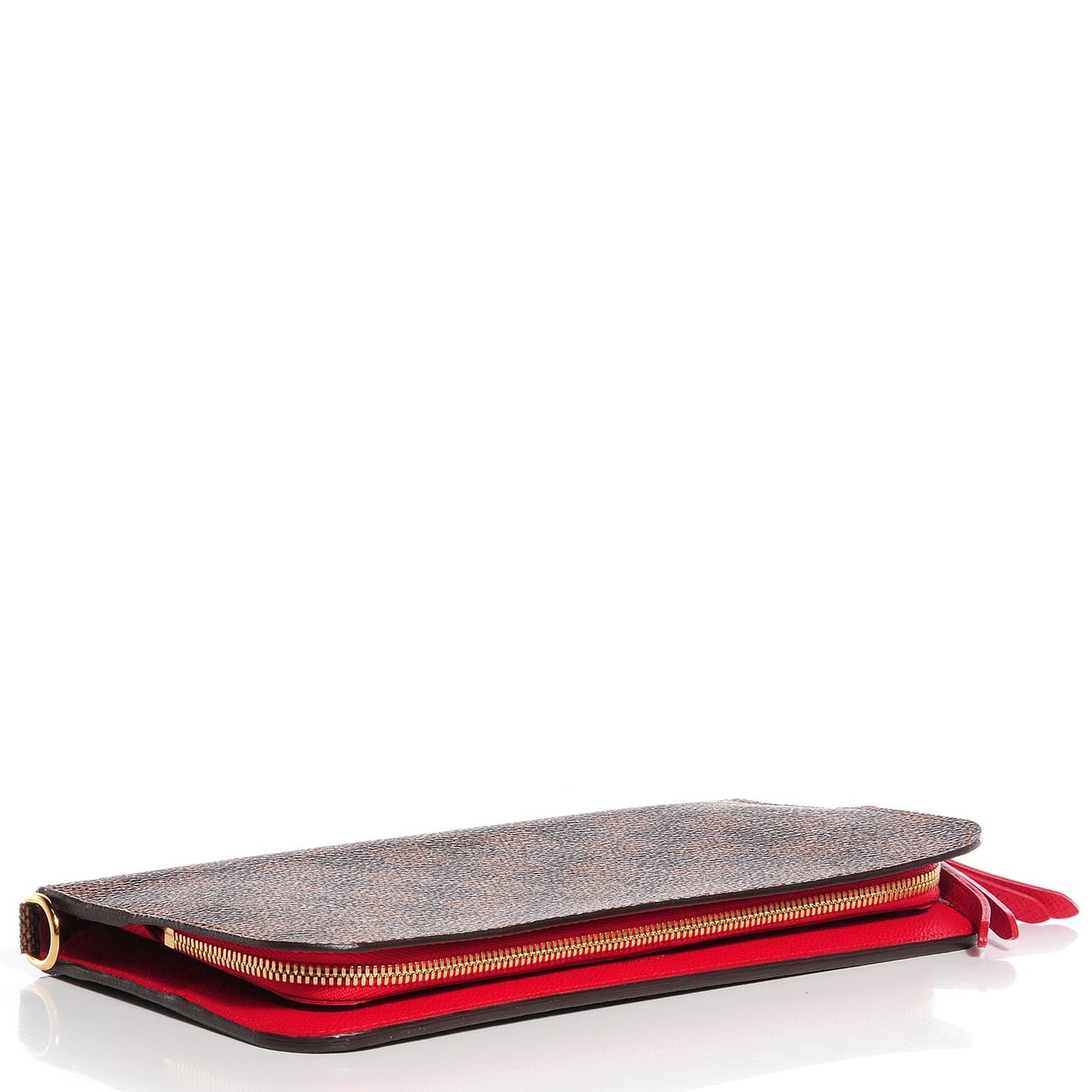 Damier Ebene Insolite Wallet Red