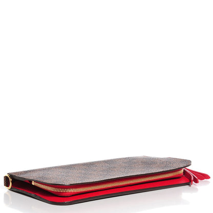 Louis Vuitton Damier Ebene Insolite Wallet Red 4 of 7