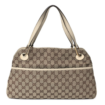 Gucci Monogram Medium Eclipse Shoulder Bag Off White 1 of 10