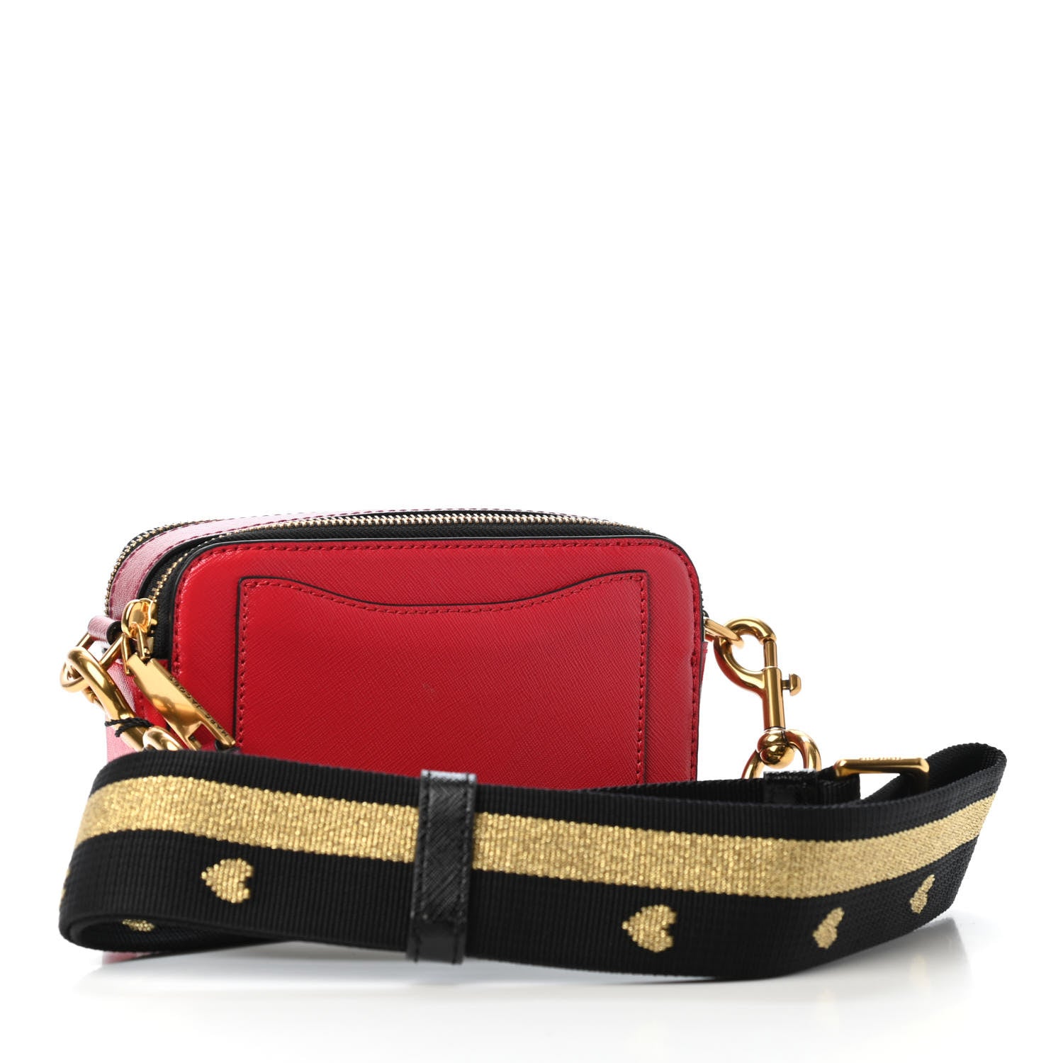 Marc Jacobs Saffiano Printed Lips Color Block Snapshot Camera Bag Multicolor 2 of 4