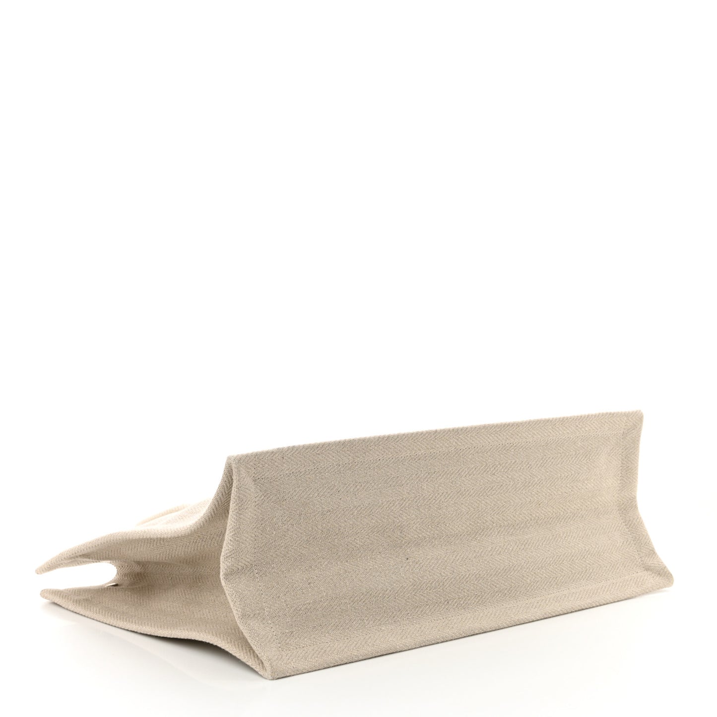 Cotton Linen Rive Gauche Tote Light Shell