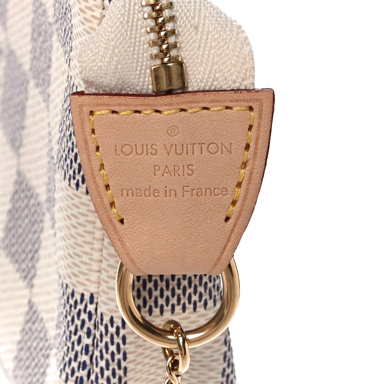 Louis Vuitton Damier Azur Mini Pochette Accessories 7 of 11