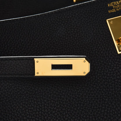 Hermes Togo Kelly Retourne 35 Black 18 of 35