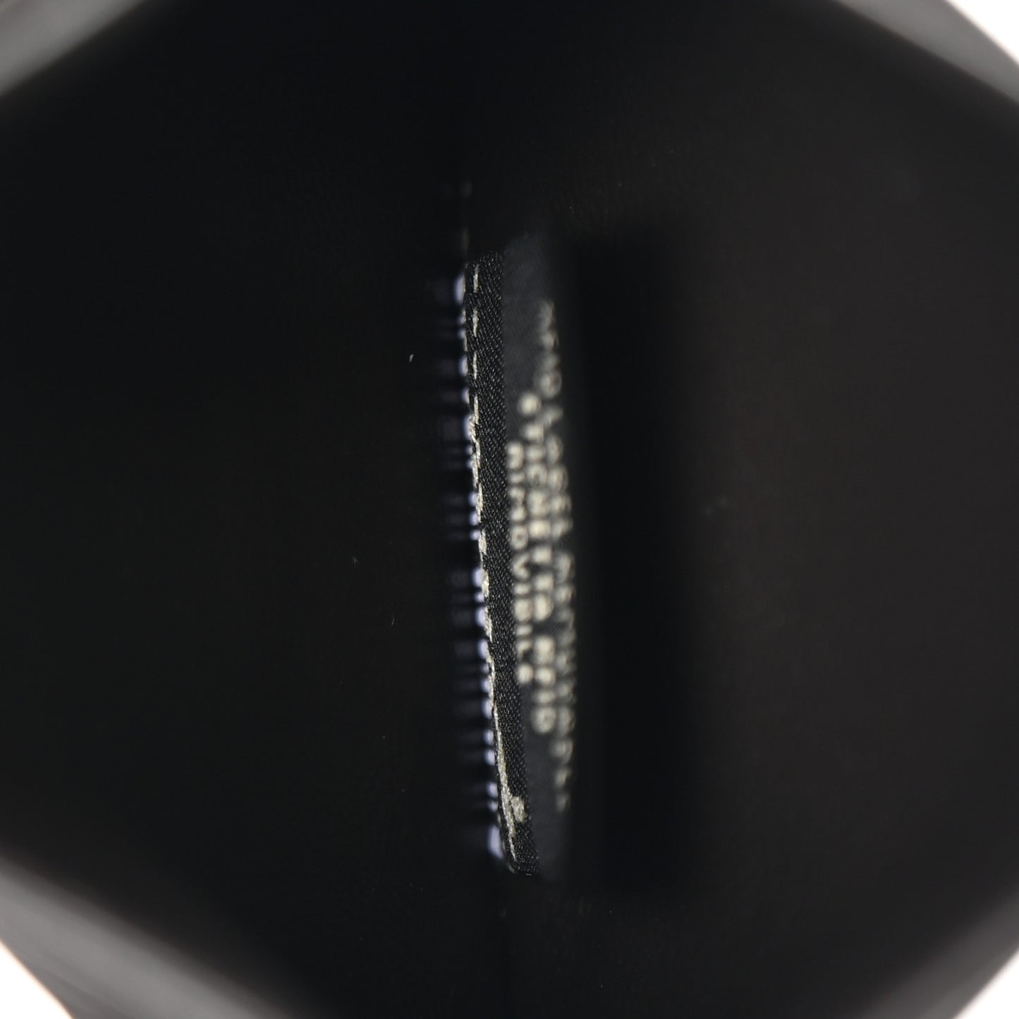 Vitello Cruise Bi-Color FF 1974 Embossed Card Holder Maya Black