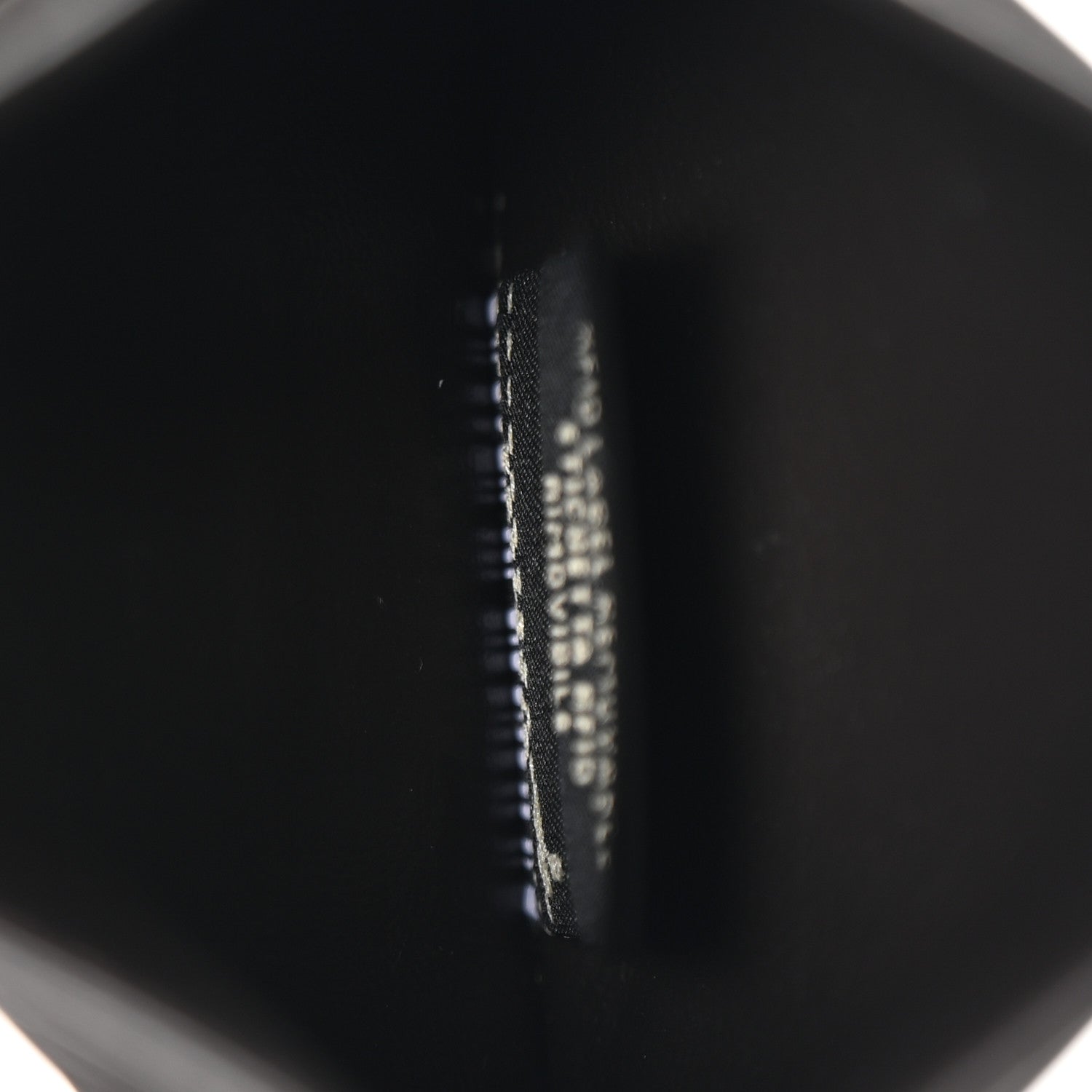 Fendi Vitello Cruise Bi-Color FF 1974 Embossed Card Holder Maya Black 5 of 9