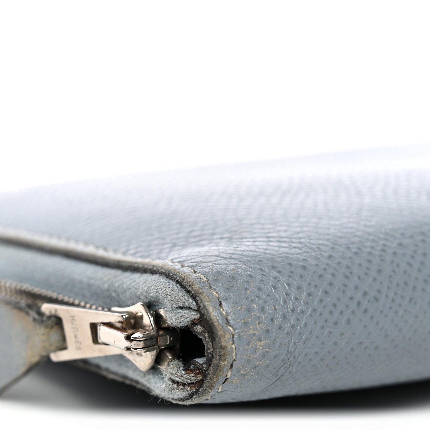 Hermes Epsom Azap Wallet Bleu Lin 13 of 14