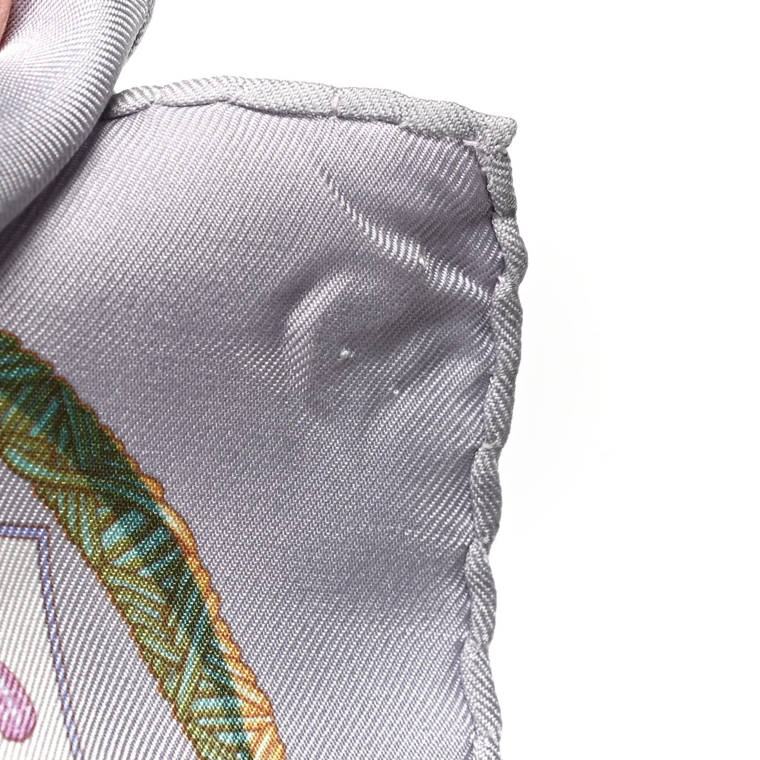 Hermes Silk Mousseline Amours Scarf 90 8 of 8
