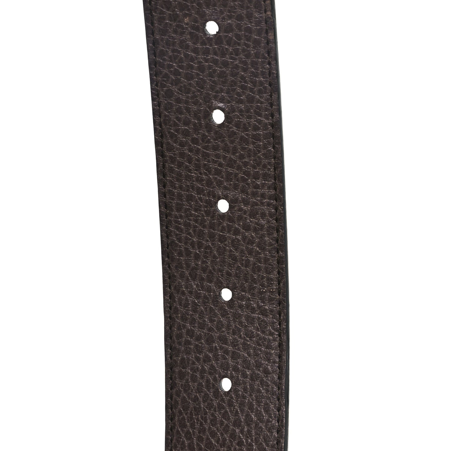 Calfskin Double G Reversible 37mm Belt 85 34 Black Cocoa