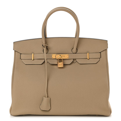 Hermes Togo Birkin 35 Trench 1 of 32