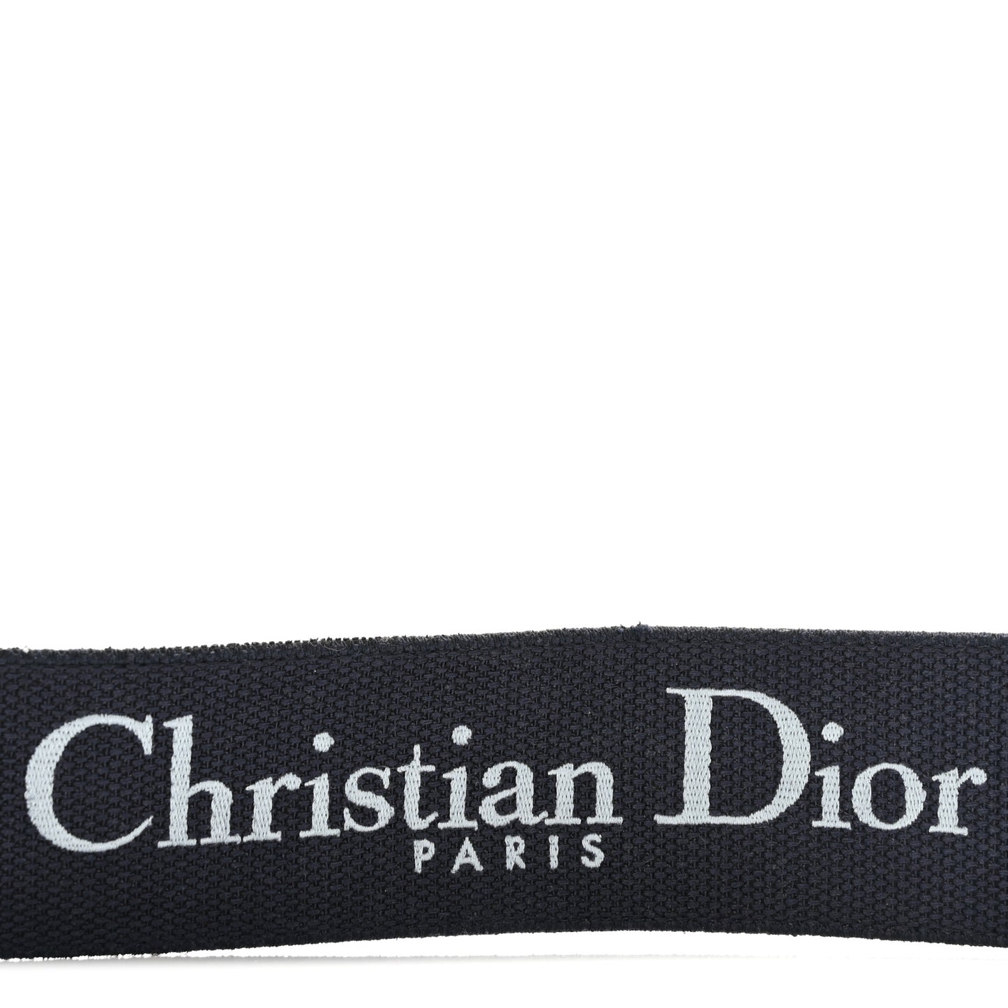 Canvas Embroidered Adjustable Shoulder Strap Blue