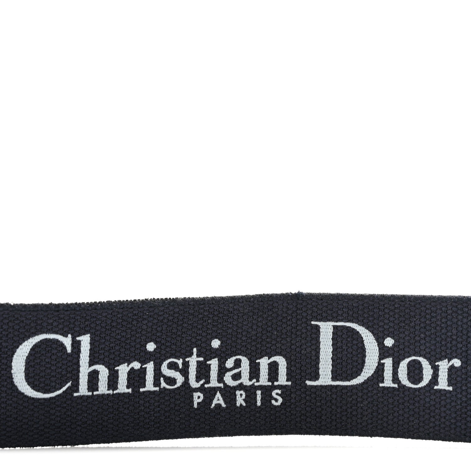 Christian Dior Canvas Embroidered Adjustable Shoulder Strap Blue 4 of 7